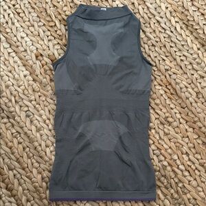 adidas x Stella McCartney Charcoal Sleeveless Tank Top